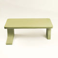 Faceted Fiberglass coffee Table