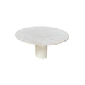 Geometric Fiberglass Dining Table