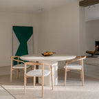 Sculptural Fiberglass Dining Table