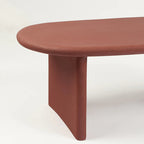 Sculptural Fiberglass Side Table
