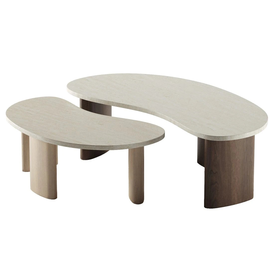 Sculptural Metal Coffee Table