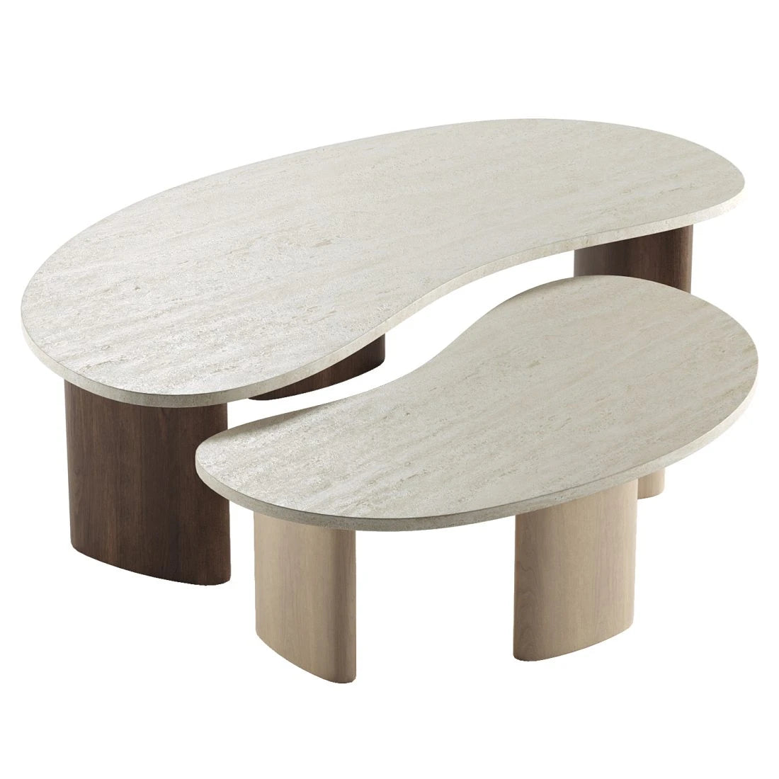 Sculptural Metal Coffee Table