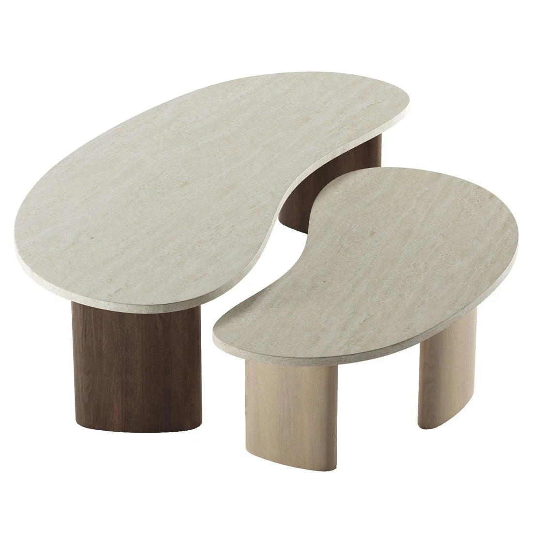 Sculptural Metal Coffee Table