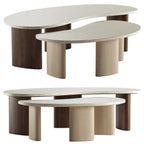 Sculptural Metal Coffee Table