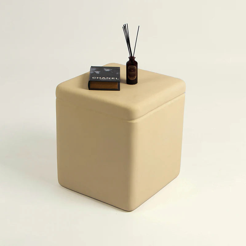Modern Fiberglass Side Table