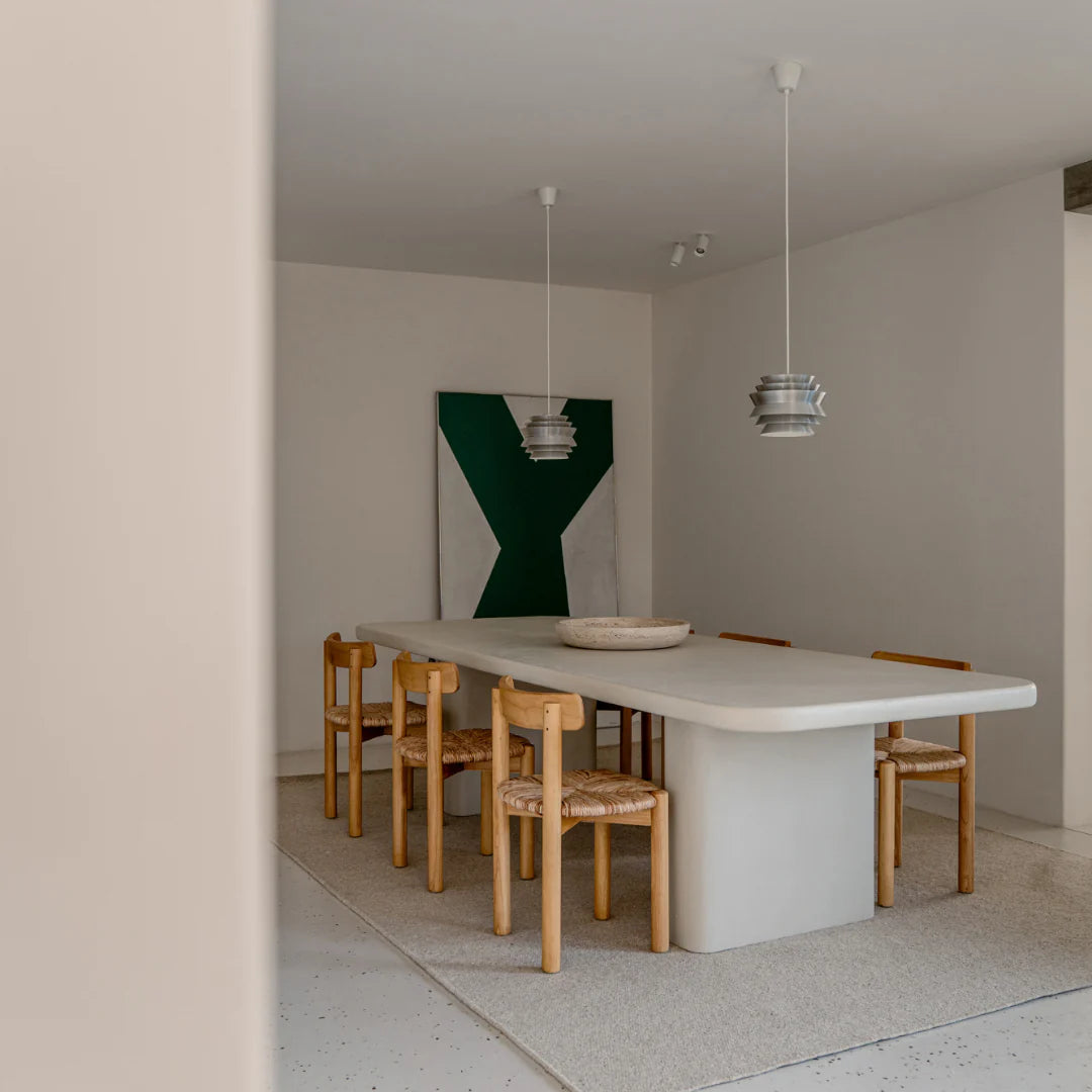 Modern Fiberglass Dining Table