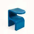 Geometric Fiberglass Coffee Table