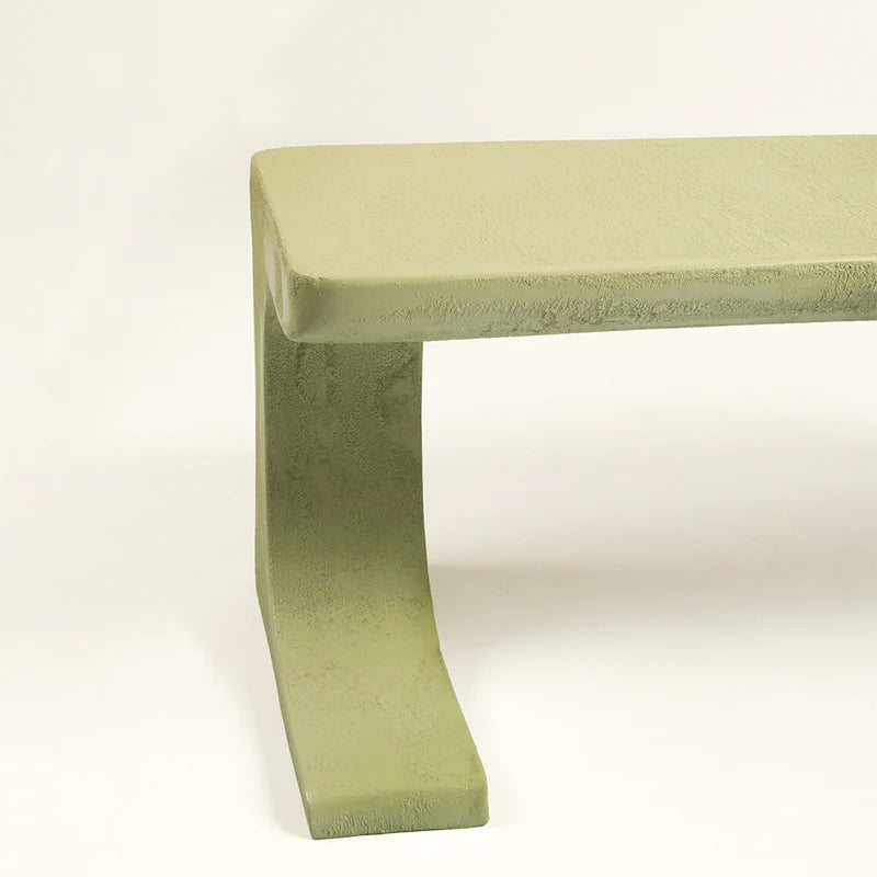 Faceted Fiberglass coffee Table