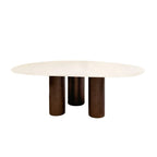 Architectural Fiberglass Dining Table