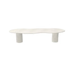 Faceted Fiberglass Dining Table