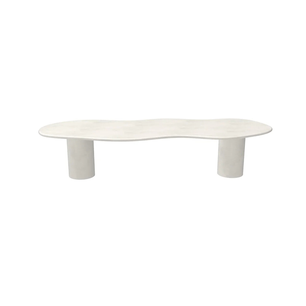 Faceted Fiberglass Dining Table
