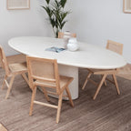 طاولة طعام بوليجون من الألياف الزجاجية