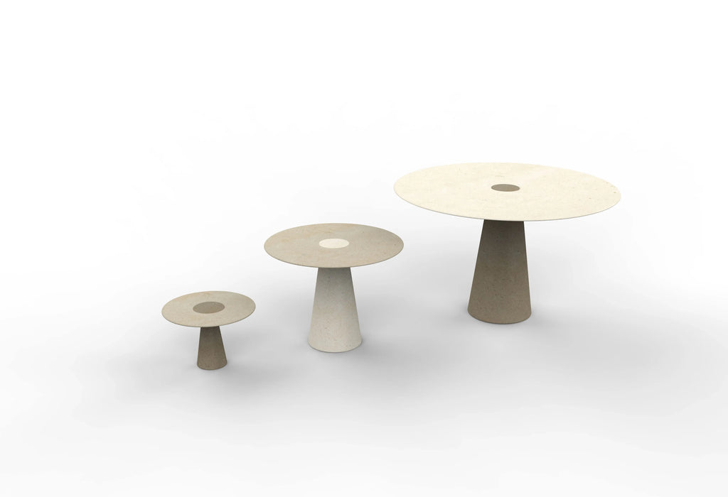 طاولات مصنوعة من الألياف الزجاجية