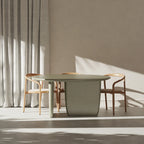 Drum Fiberglass Dining Table