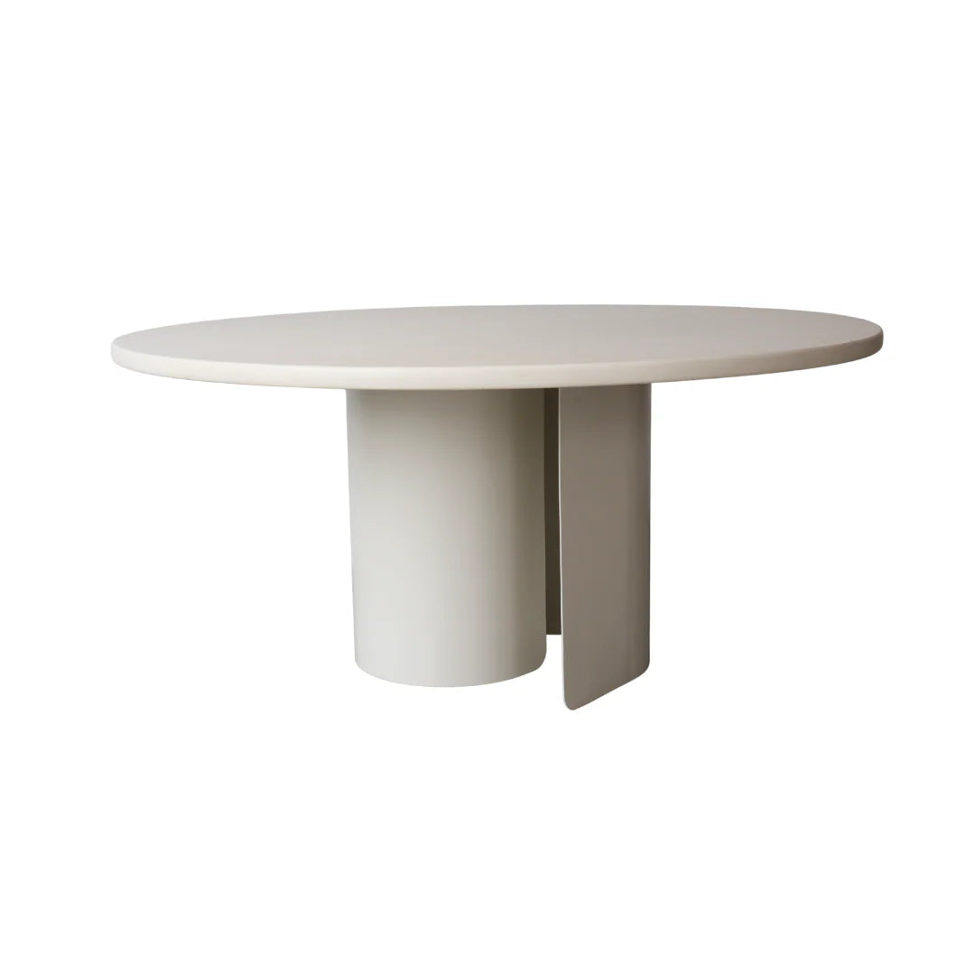 Sculptural Fiberglass Dining Table