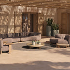 Round Fiberglass Coffee Table