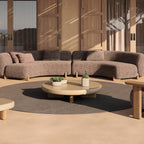 Round Fiberglass Coffee Table