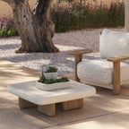 Polygon Fiberglass Coffee Table
