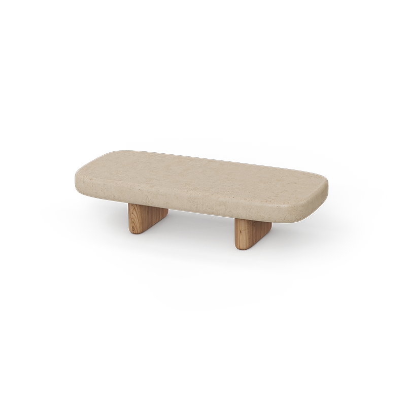 Modern Fiberglass Coffee Table