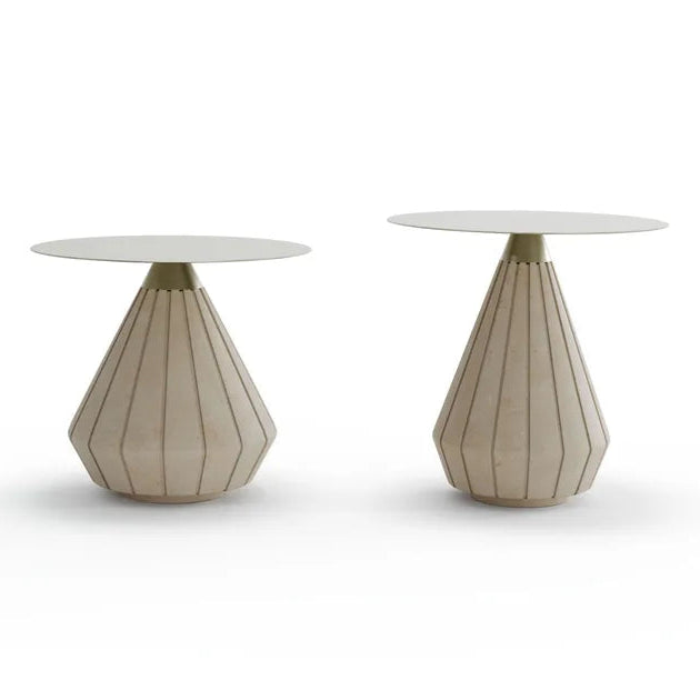 طاولات مصنوعة من الألياف الزجاجية