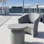 Polygon Fiberglass Coffee Table