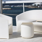 Polygon Fiberglass Coffee Table