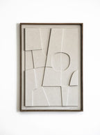 Sculptural Wall Relief Panel