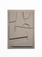 Modern Geometric Wall Relief
