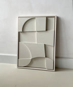 11. Contemporary Relief Wall Artwork