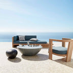 Round Fiberglass Coffee Table