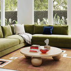 Drum Fiberglass Coffee Table