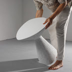 Contemporary Fiberglass Coffee Table