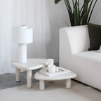 Round Fiberglass Coffee Table