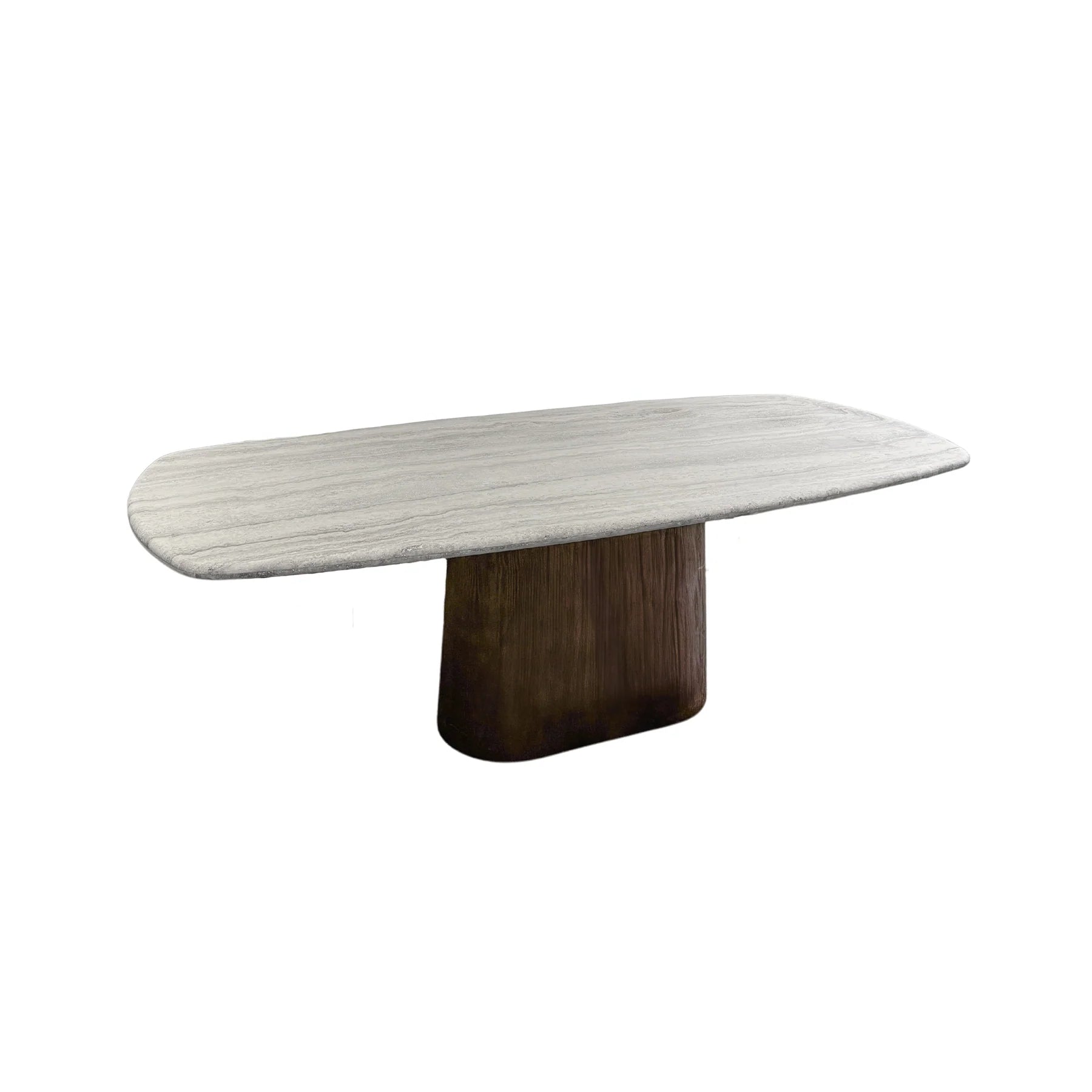 Faceted Fiberglass Dining Table