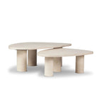 Faceted Fiberglass Coffee Table